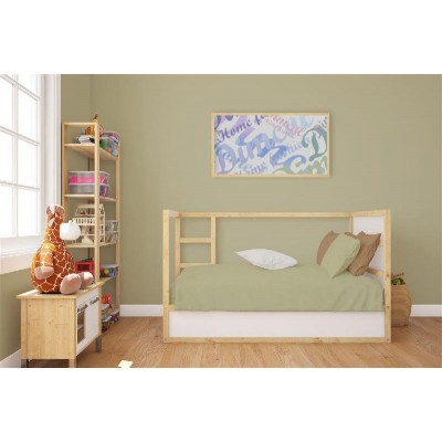 Σεντόνια Σετ 3 τεμ bebe Solid 504 120X160 Olive 100% Cotton
