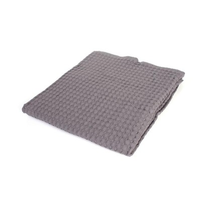 Κουβέρτα Πικέ bebe Μονόχρωμη 325 gr/m² 85x110 Grey 100% Cotton