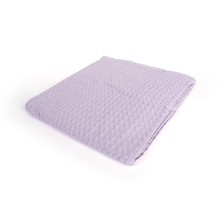 Κουβέρτα Πικέ bebe Μονόχρωμη 325 gr/m² 85x110 Pastel Lilac 100% Cotton