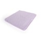 Κουβέρτα Πικέ bebe Μονόχρωμη 325 gr/m² 85x110 Pastel Lilac 100% Cotton