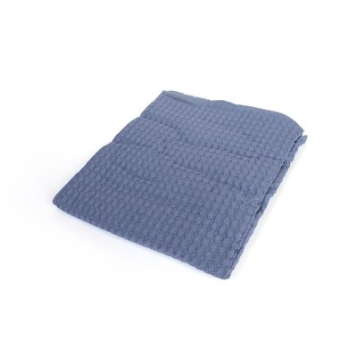 Κουβέρτα Πικέ bebe Μονόχρωμη 325 gr/m² 85x110 Classic Blue 100% Cotton