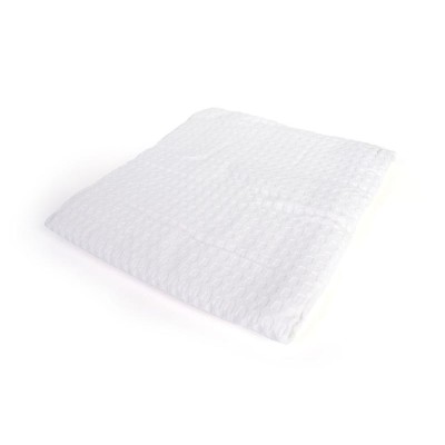Κουβέρτα Πικέ bebe Μονόχρωμη 325 gr/m² 85x110 White 100% Cotton