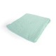 Κουβέρτα Πικέ bebe Μονόχρωμη 325 gr/m² 85x110 Mint 100% Cotton