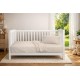 Κουβέρτα Πικέ bebe Μονόχρωμη 325 gr/m² 125x150 Ecru 100% Cotton