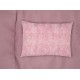 Μαξιλαροθήκη bebe Premium Shadow 617 35X45 Pink 100% Cotton