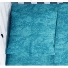 Μαξιλαροθήκη bebe Premium Shadow 620 35X45 Turquoise 100% Cotton