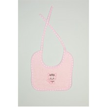 ΣΑΛΙΑΡΑ Με Κέντημα bebe Kitty 136 25X25 Ροζ 100% Cotton