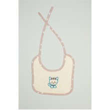 ΣΑΛΙΑΡΑ Με Κέντημα bebe Kitty 138 25X25 Εκρού 100% Cotton