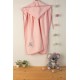 ΚΑΠΑ Με Κέντημα bebe Dreaming Elephant 167 75X85 Ροζ 100% Cotton
