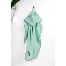 Κάπα Με Κέντημα bebe Dinosaur 182 75X85 Mint 100% Cotton