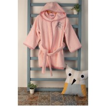 ΜΠΟΥΡΝΟΥΖΙ Με Κέντημα bebe Dreaming Elephant 167 SIZE:02 Ροζ 100% Cotton