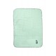 Κουβέρτα Πικέ Με Κέντημα bebe Dinosaur 182 100X160 Mint 100% Cotton