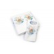 Πετσέτα Σετ 2 τεμ Με Ψηφιακή Εκτύπωση bebe Cute Bear 302 30X50,70X140 White 100% Cotton