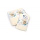 Πετσέτα Σετ 2 τεμ Με Ψηφιακή Εκτύπωση bebe Cute Bear 303 30X50,70X140 Ecru 100% Cotton