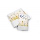 Πετσέτα Σετ 2 τεμ Με Ψηφιακή Εκτύπωση bebe Jungle 350 30X50,70X140 White 100% Cotton