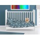 ΠΑΠΛΩΜΑ ΕΜΠΡΙΜΕ bebe Galaxy Travel 91 120X160 Petrol 100% Cotton Flannel