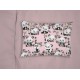 ΜΑΞΙΛΑΡΟΘΗΚΗ ΕΜΠΡΙΜΕ bebe Panda Bear 97 35X45 Pink 100% Cotton Flannel