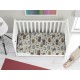 Κατωσέντονο Με Λάστιχο bebe Toys 47 0,70X1,40X0,15 Olive 100% Cotton Flannel