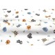 ΣΕΝΤΟΝΑΚΙ ΛΙΚΝΟΥ bebe Zoo 29 80X110 White 100% Cotton Flannel