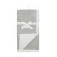 Κουβέρτα Sherpa Cord bebe 420 gsm Ριγέ 10 75X100 Grey 100% Polyester