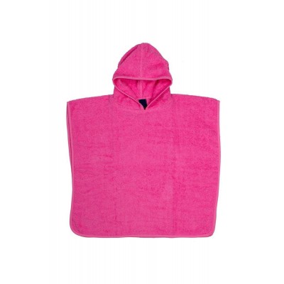 Πόντσο Κολυμβητηρίου kids 60X120 Ροζ 100% Cotton