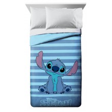 Πάπλωμα Disney Home Lilo & Stitch 43 160X240 Sky Blue 100% Microfiber