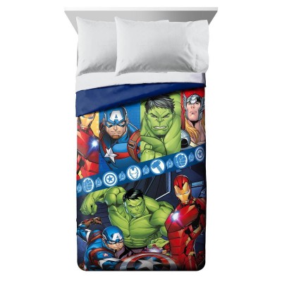 Πάπλωμα Marvel Avengers 47 160X240 Blue 100% Microfiber