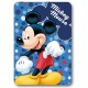 Κουβέρτα Fleece Disney Home Mickey 28 100X140 Blue 100% Polyester