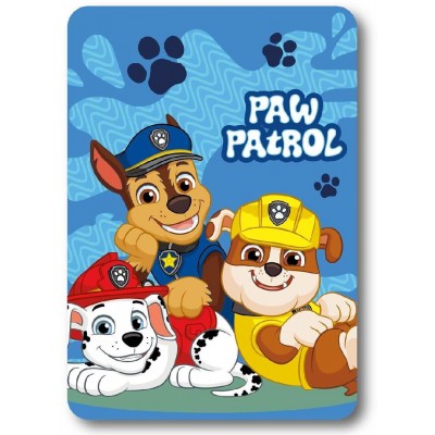 Κουβέρτα Fleece Nickelodeon Paw Patrol 62 100X140 Blue 100% Polyester
