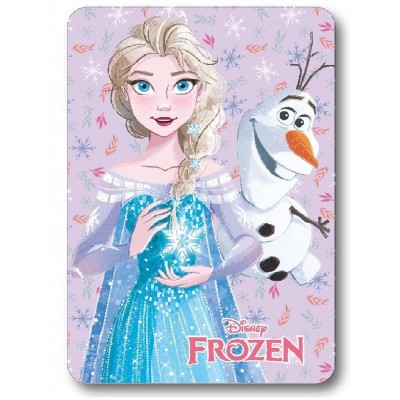 Κουβέρτα Fleece Disney Home Frozen 01 100X140 Lilac 100% Polyester