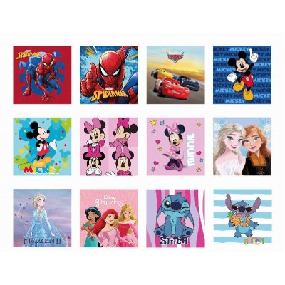 Λαβέτες-Μαγικές Πετσέτες Disney Home 30X30 Digital Print 100% Polyester